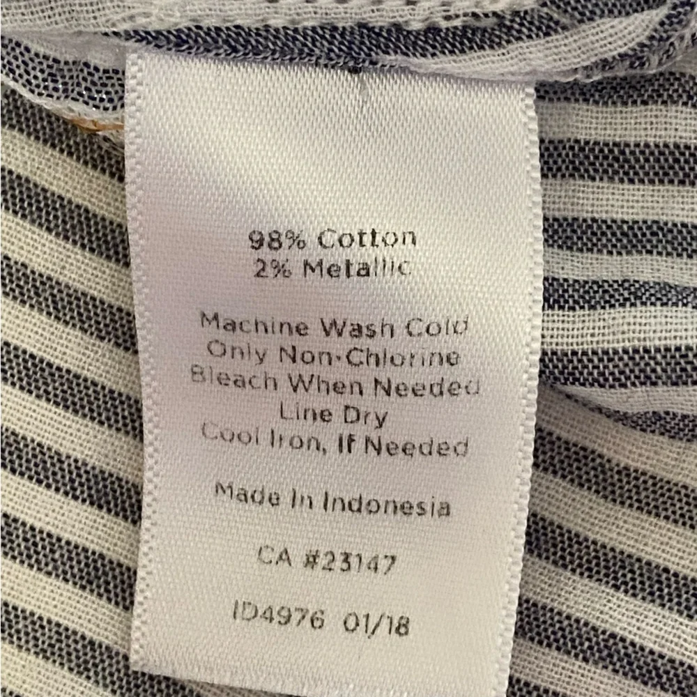 Talbots blue white